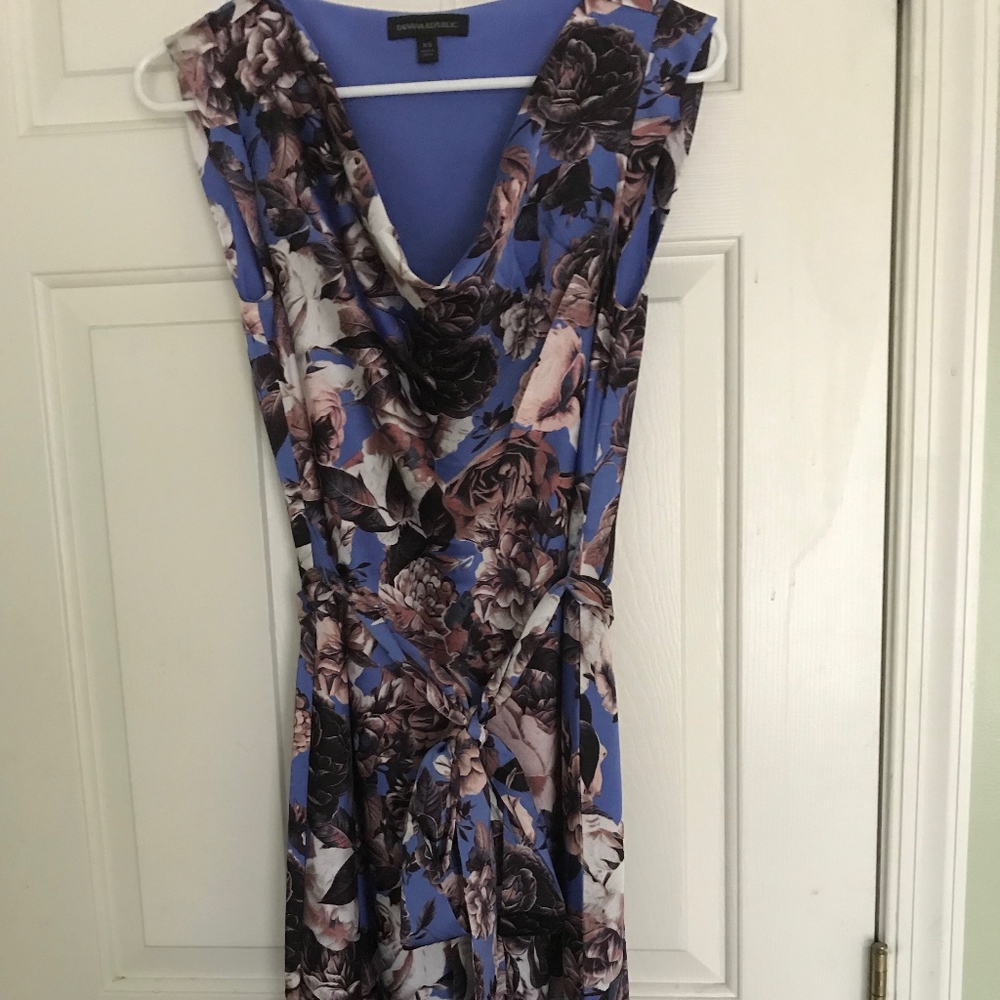 Banana Republic Cowl Neck Sheath Dress
